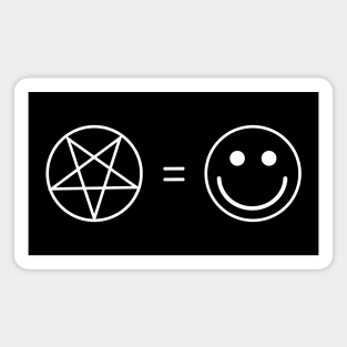 Pentagram is happiness Magnet